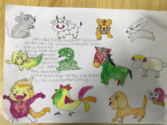 磐龙公办幼儿园大班组十二生肖故事创编比赛