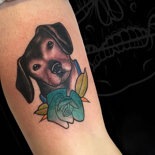 属相狗适合纹身啥图案,属狗的纹身纹什么图案好?